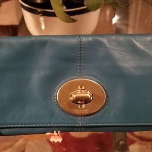 Coach Foldover Clutch